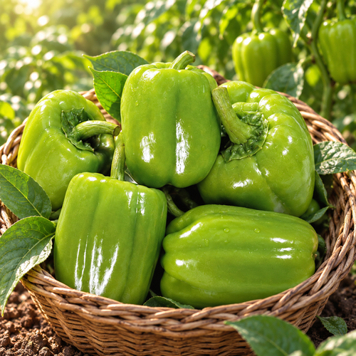 Kandil Dolma biberi hasat görünümü
